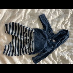 Nordstrom hoodie and panda pant set